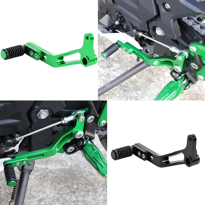 For Kawasaki Ninja 400 Z400 2018 - 2021 2022 2023 Motorcycle Accessories CNC Gear Shift Lever Adjustable Shifter Footrest Pedal