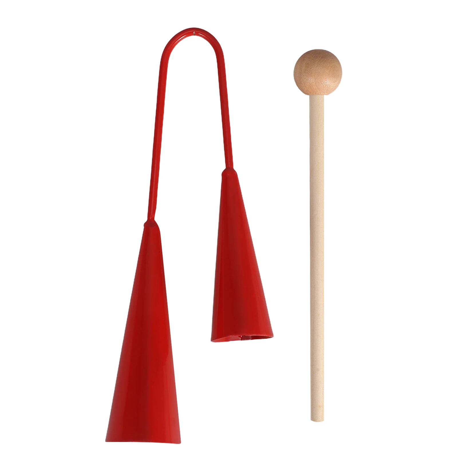 타악기 아고고 벨 장난감 장난감 터치 핸드헬드 스틸 아이언 어린이 음악 악기 아기