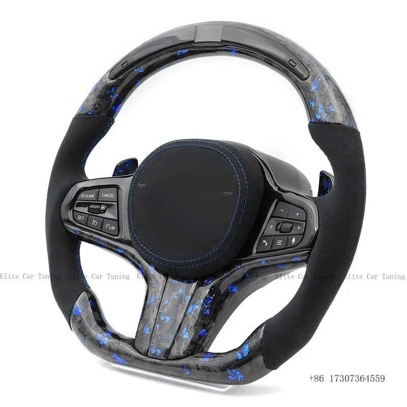Forged Carbon Steering Wheel for BMW F/G Class G01 G02 G05 G06 G07 G08 G11 G12 G14 G15 G16 G17 G20 G29 G30 G31 G32 F10 F20 F30