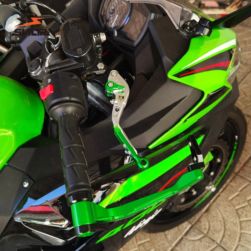 SNOR Folding Anti-fall Brake Clutch Lever For 2025 ZhangXue 500RR ZXMOTO 500RR ZXJC 500RR Motorcycle Modification
