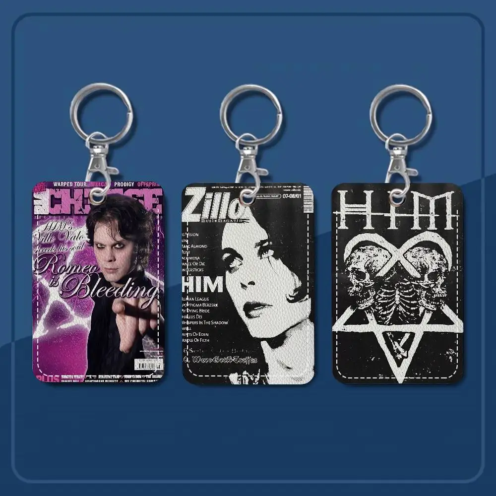 الفرقة الكلاسيكية H-His I-Infernal M-Majesty 1 قطعة INS حامل بطاقة الحرم الجامعي للطلاب الكرتونية الإبداعية لبطاقة الوجبات، بطاقة الحافلة، بطاقة العمل