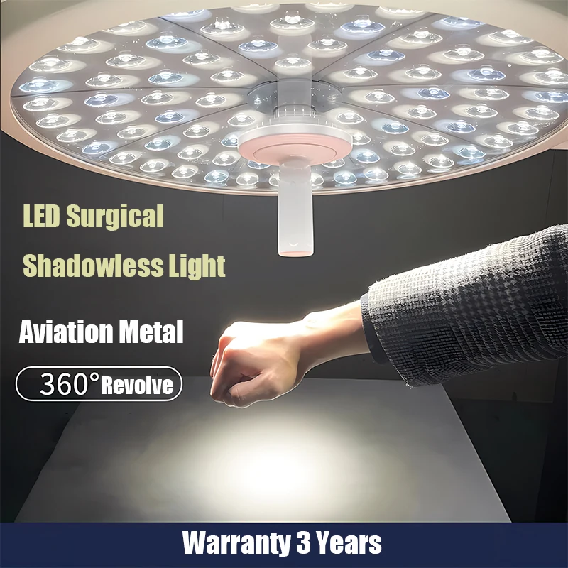 TDOUBEAUTY Celling Medical Operation Room Theatre LED Shadowless Light 150W lampa stomatologiczna Pet lampa chirurgiczna tatuaż Light90v-230V