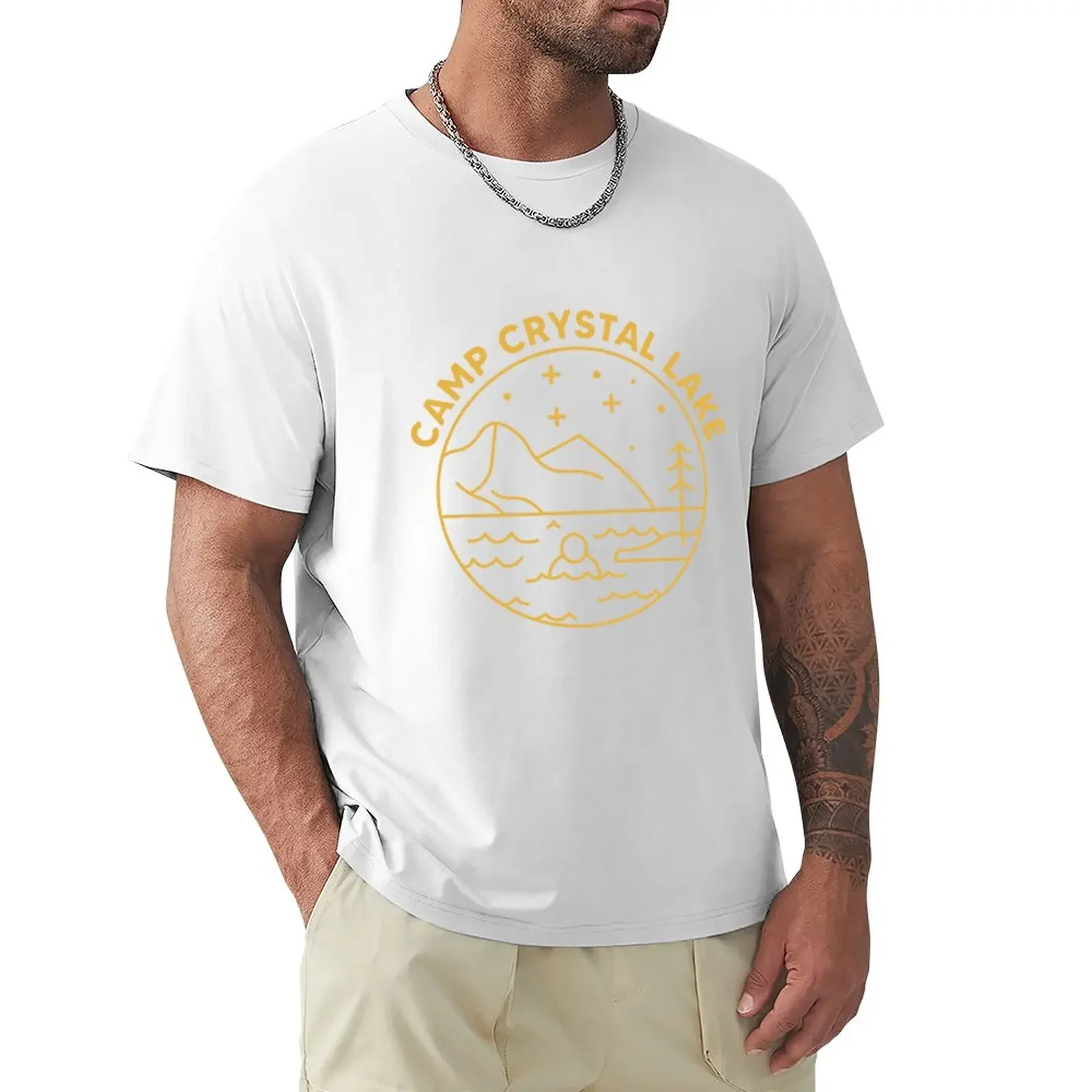 Camp Crystal Lake Counselor T-Shirt Blouse Aesthetic clothing t shirt for men