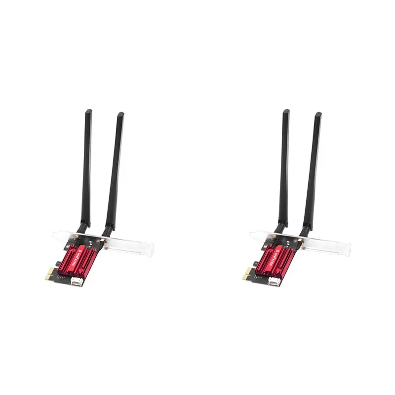 exquisite-2x-wifi-6-pcie-ax900-ネットワークカード-bluetooth-54-デュアルバンド-24g-58ghz-外部アンテナ-ゲーム-pc-アダプター-win10-11-用