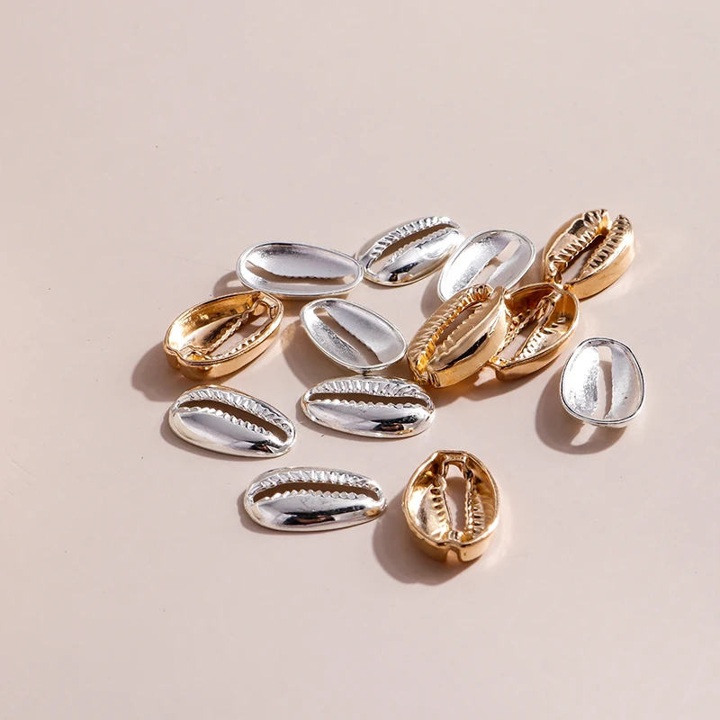 

Leslie 20pcs Alloy Marine Organism Conch Shell Charms Pendants for Bracelet Necklace Jewelry Accessories