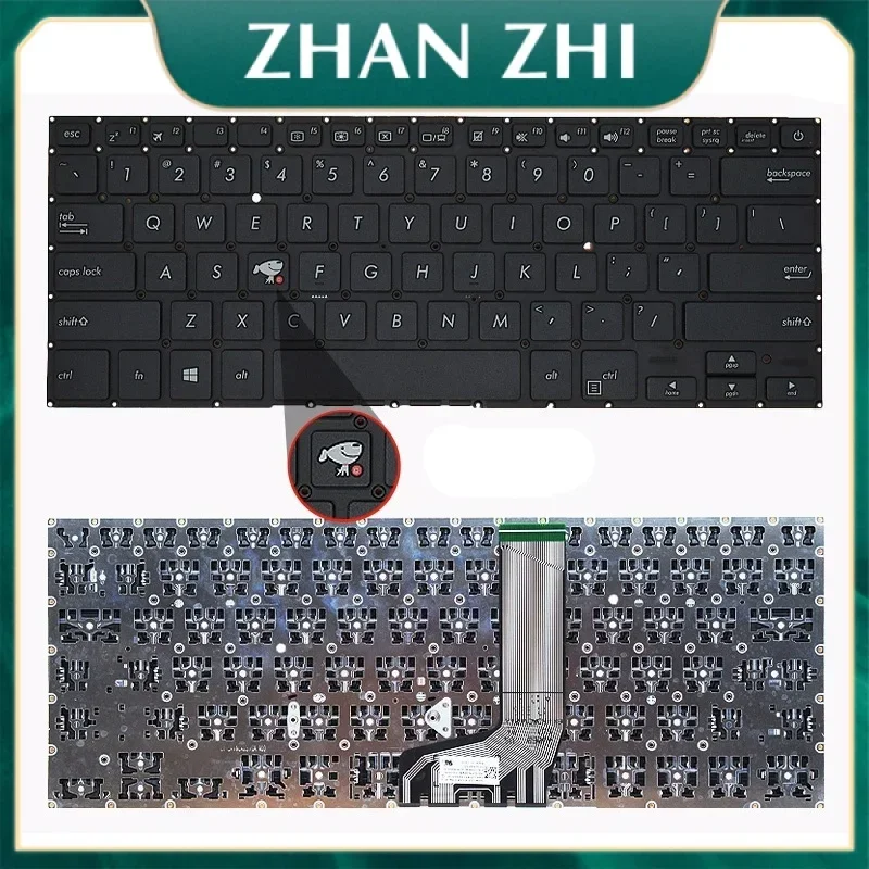 

NEW Genuine Laptop Keyboard Compatible for ASUS X411 X411UQ S4000V S4200U S4100V R421U