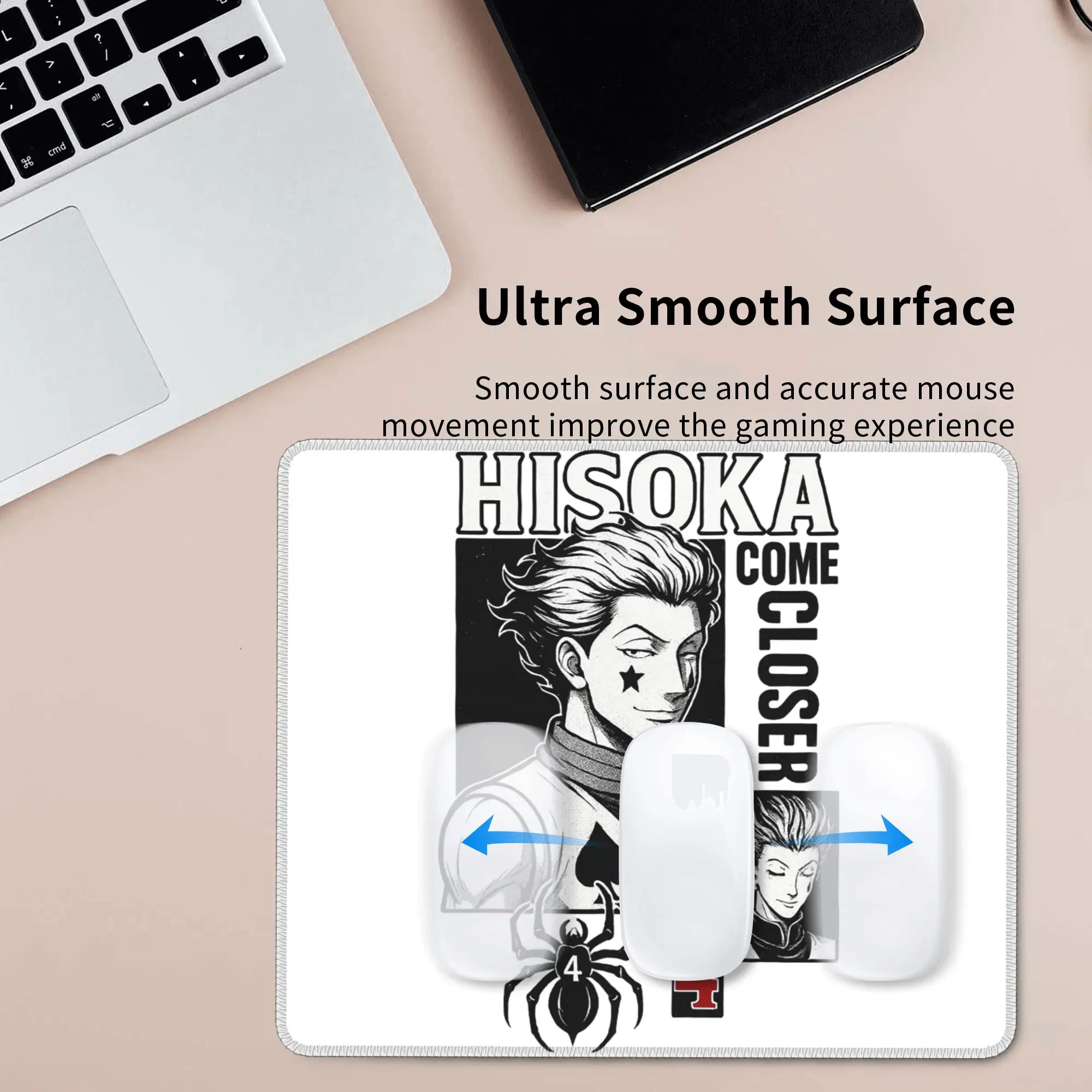 Hisoka Anime Hunter X Hunter Phantom Troupe Chrollo Mouse Pad Computer Keyboard Mouse Mat Laptop Desk Mat Accessories Table Mats