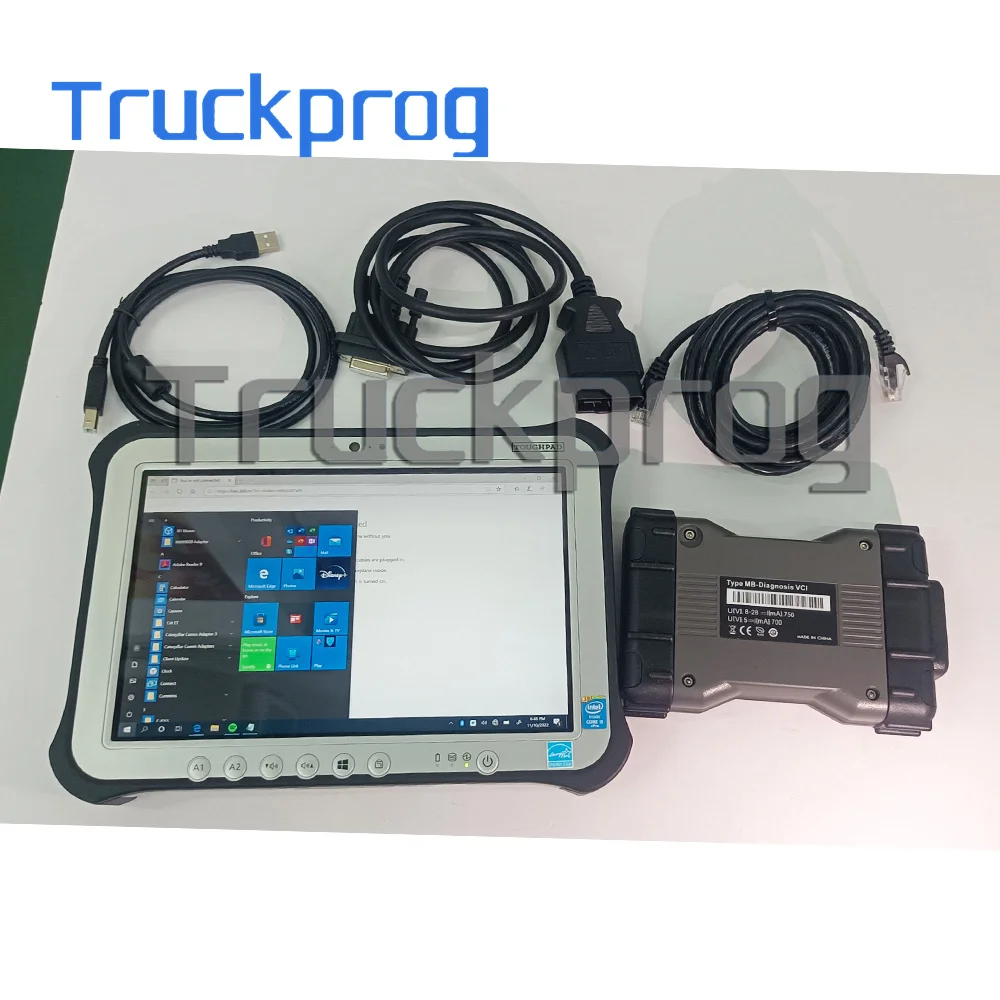 

FZ G1 Tablet+MB STAR C6 Multiplexer WiFi for Benz MB SD Connect For Benz for Car Truck Diagnostic Tool pk MB C4 c5