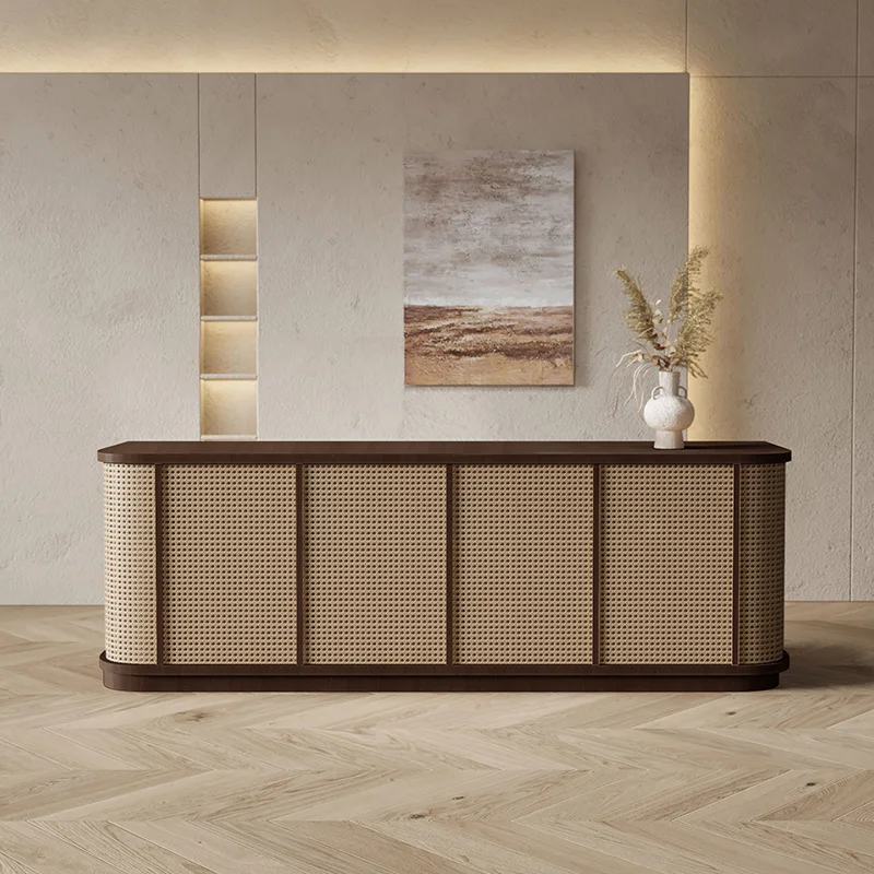 

Modern Shop Reception Desks Beauty Bar Luxury Hotel Restaurant Executive Reception Desks Organizers Scrivania Trendy Furniture