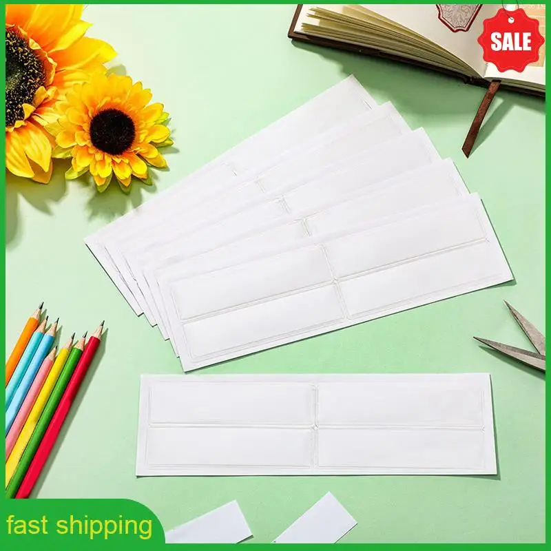 

Держатели A010, клейкая бирка для полки, 1,2 х 4,3 дюйма, прозрачная бирка для полки, карманы для карт, ящики для супермаркета (300 шт.)