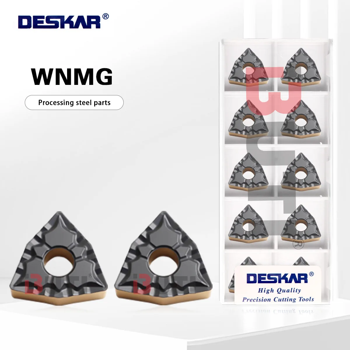 

CNC Tool WNMG080408-43 LF9218 Numerical Control Lathe Carbide Inserts Turning Blade Cutting Tools Material DESKAR 100% Original