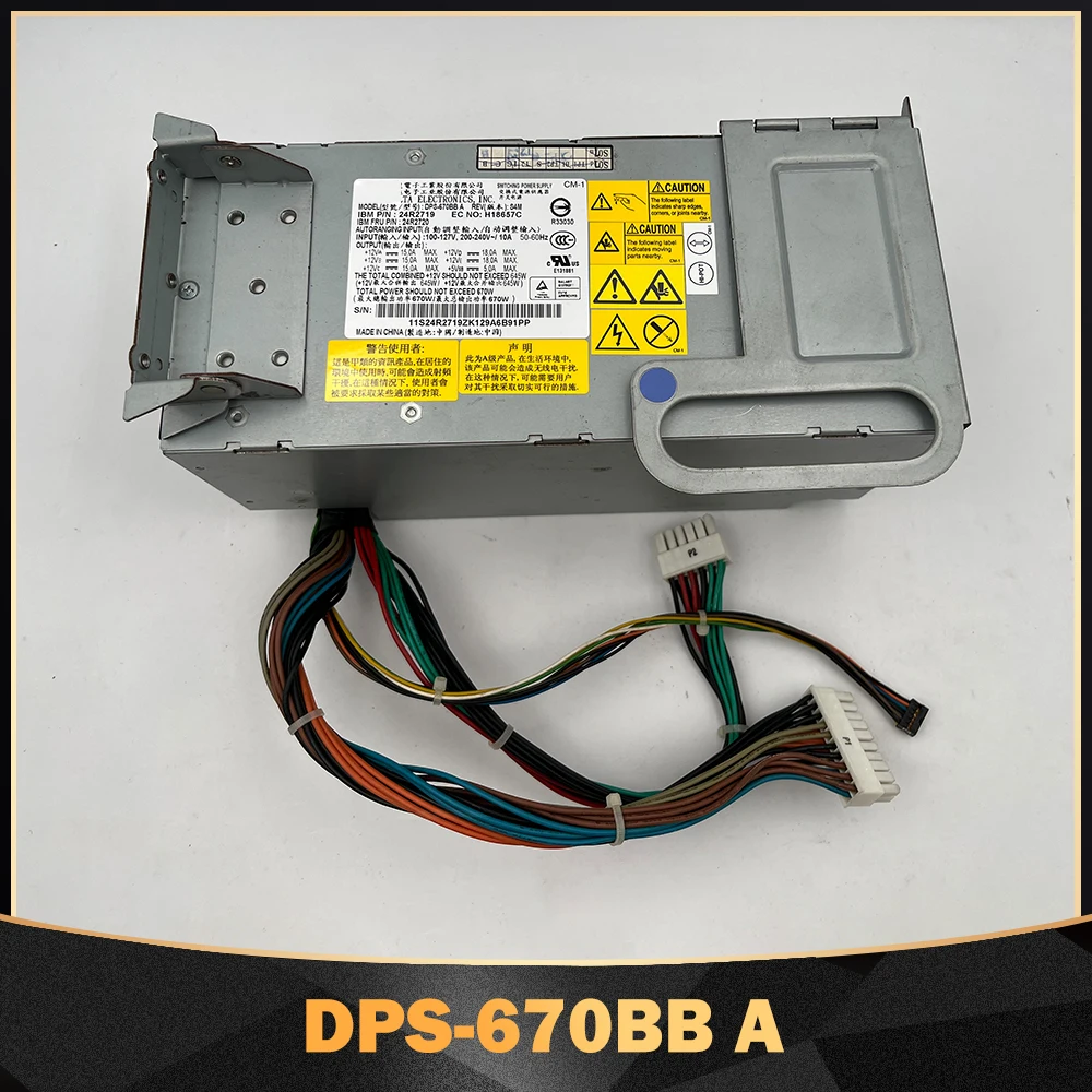 

For IBM X3400 X3500 24R2719 24R2720 670W Server Power Supply DPS-670BB A