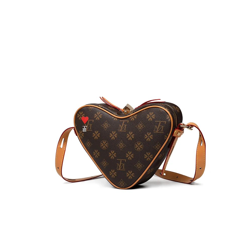 LFMake Heart Shape Purses and Handbags Luxury Designer  Crossbody Bag  Ladies Hand Bags