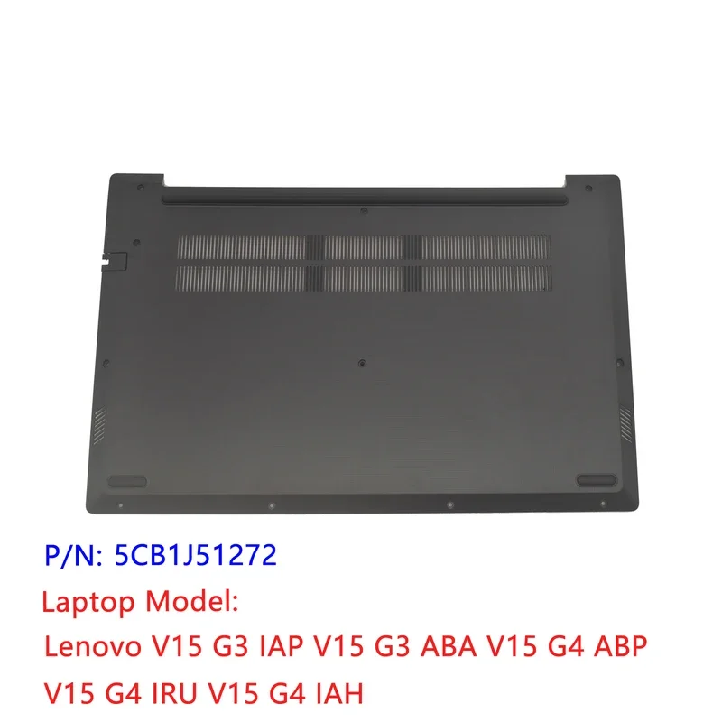 Negro nuevo original para Lenovo V15 G3 IAP V15 G3 ABA V15 G4 ABP V15 G4 IRU V15 G4 IAH cubierta inferior cubierta base minúscula 5cb1j51272
