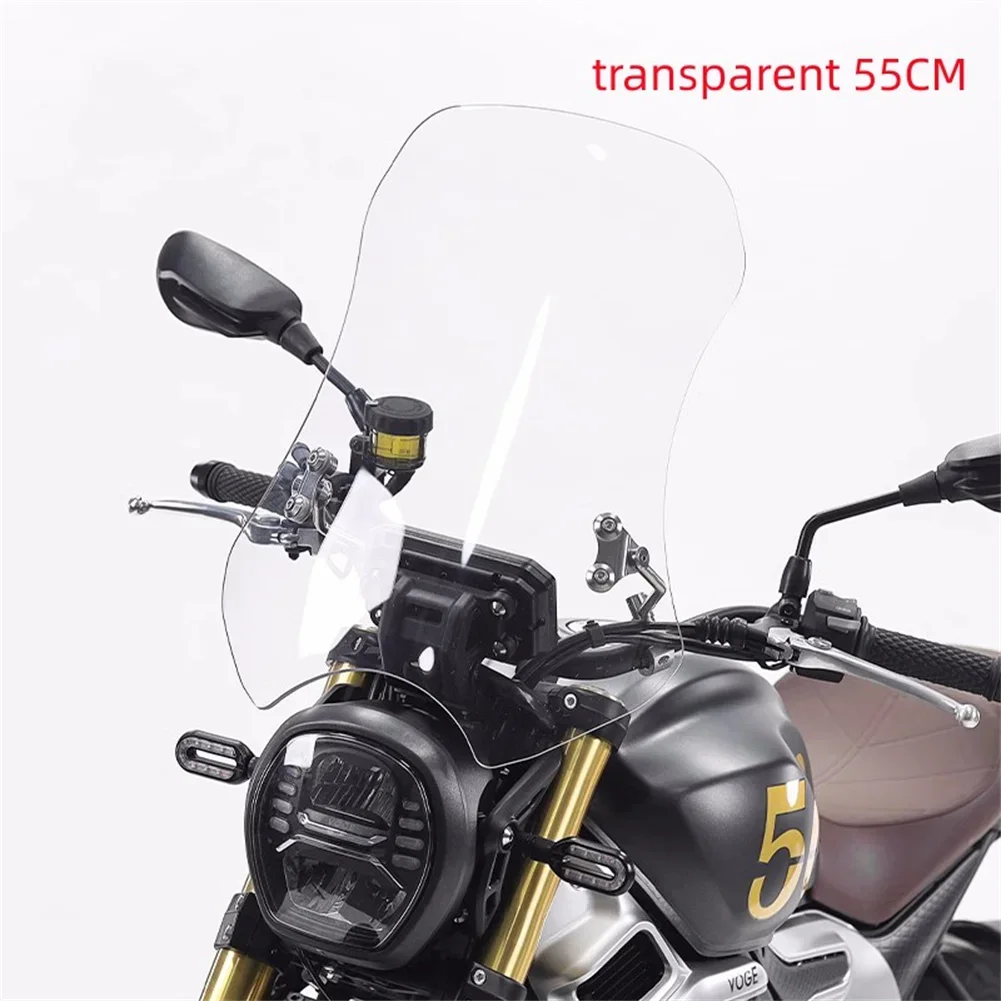 دراجة نارية بجولة رياضية منحرف شاشة الرياح حاجب الزجاج الأمامي لـ LONCIN VOGE 300 AC 300AC
