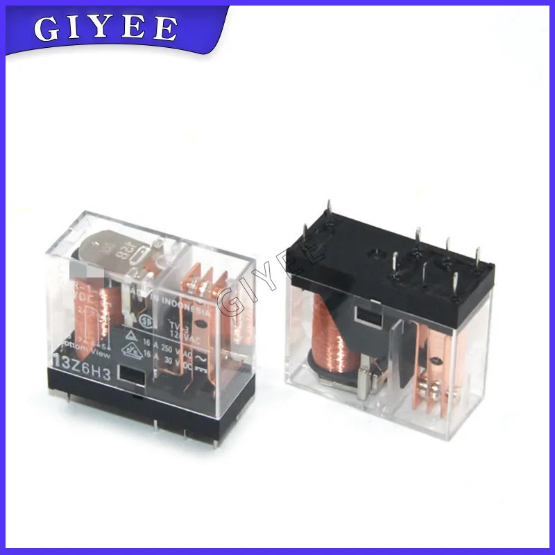

5 шт. реле G2R-1-E-12VDC G2R-1-E-24VDC G2R-1-E 5 В 12 В 24 В 48V16A 8PIN Совершенно новое и оригинальное реле