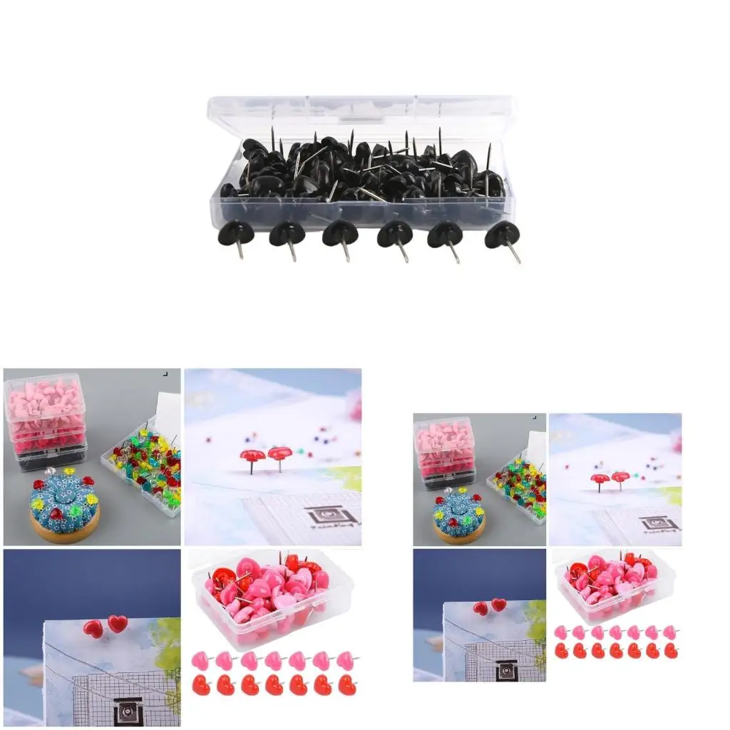 

Colorful Pushpins Plastic Pushpins Map Pins