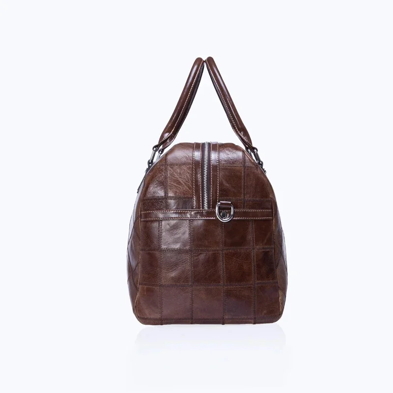 Echt Lederen Reistas Voor Heren Handbagage Duffle Casual Weekend Big Carry 'S Heren Dames