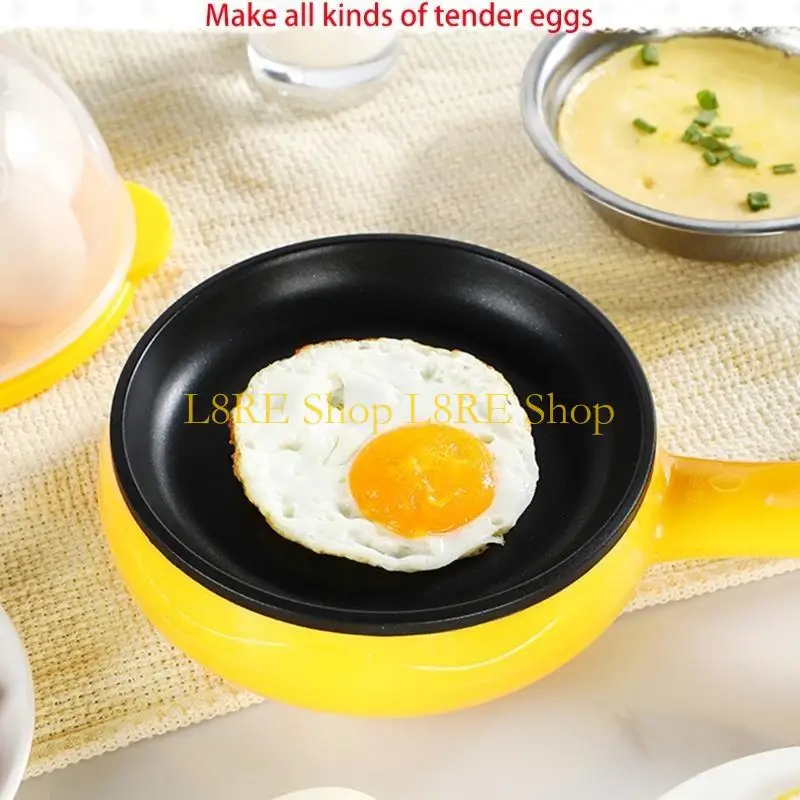 L8RE 스틱 프라이팬 둥근 달걀 요리 팬 미니 계란 및 오믈렛 팬 계란 보일러 주방 조리 식기 세척기 안전