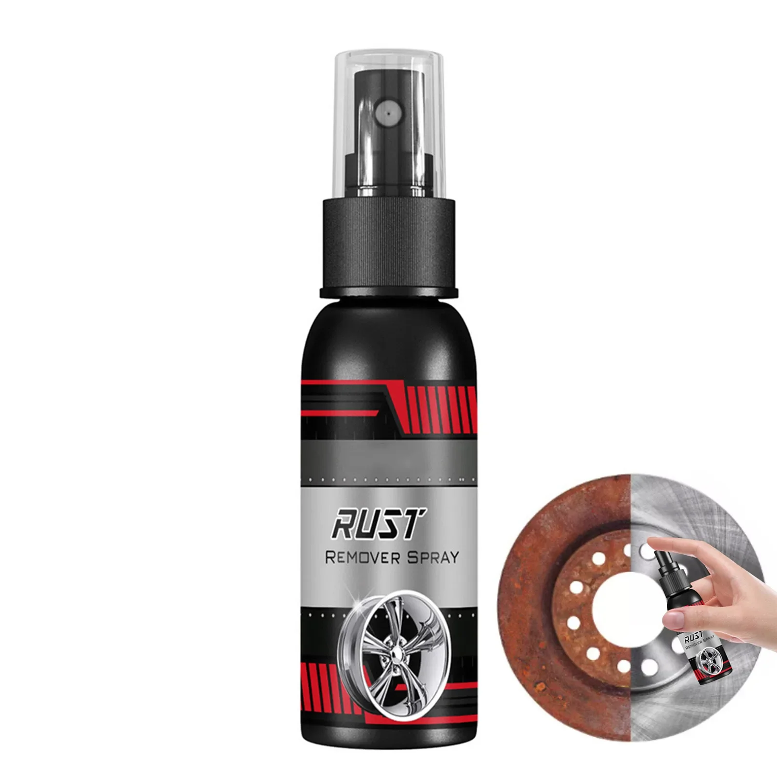 Rust Inhibitor Rust Remover Derusting Spray Car Maintenance Cleaning Metal Chrome Paint Clean Anti-rust Lubricant 30ml