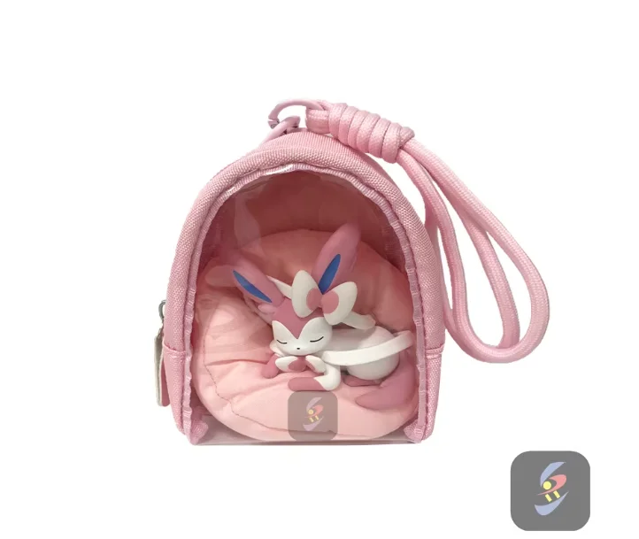 Pokemon Diy Bank Slaappositie Rugzak Hangend Ornament Fee Eevee Snorlax Jirachi Trendy Speelgoed Decoratie Collectible Gift