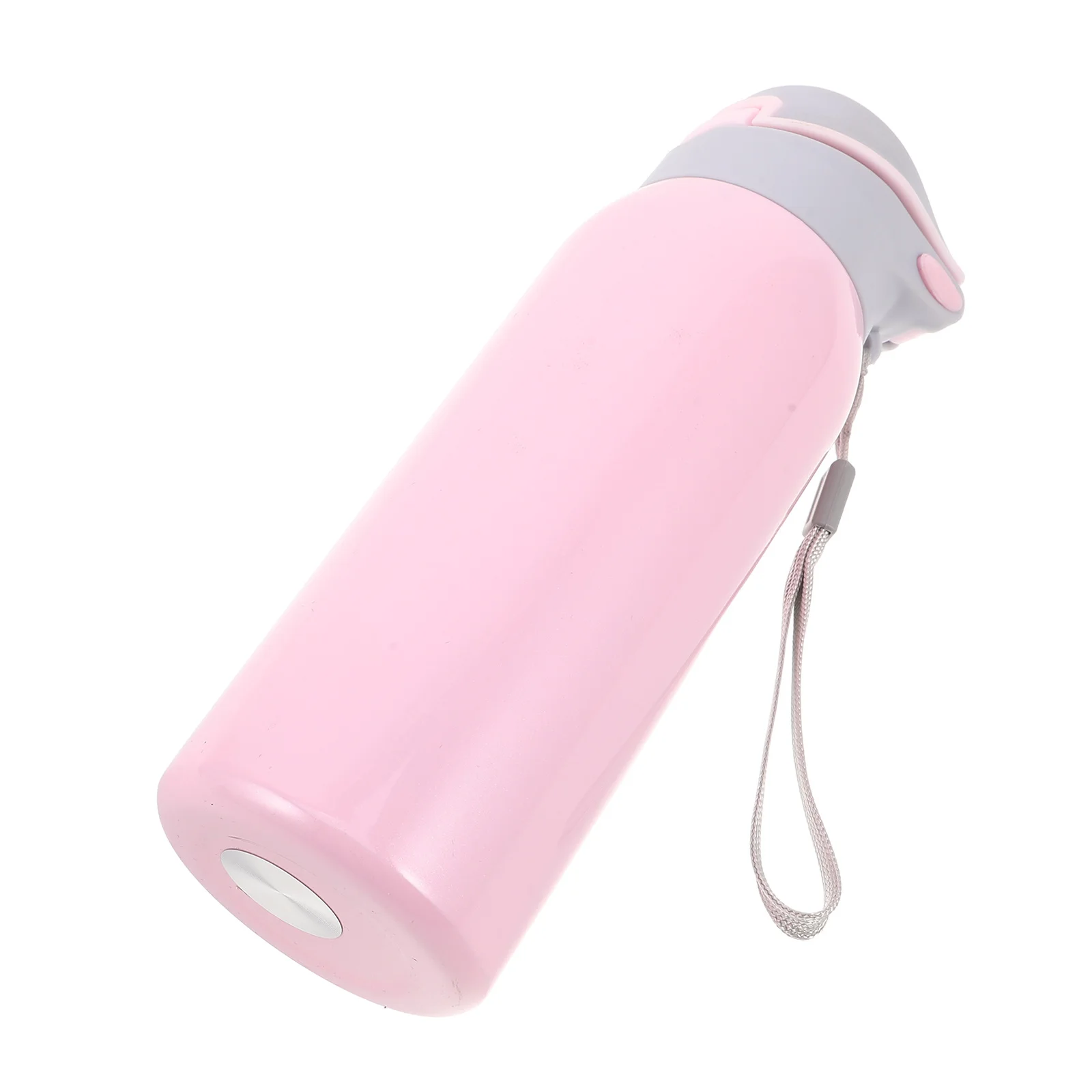 

350Ml Thermostatic Feeding Cup for Elderly Stainless Steel Lidded Sipping Mug Spill Proof for Bedridden Patients Daily Hospital