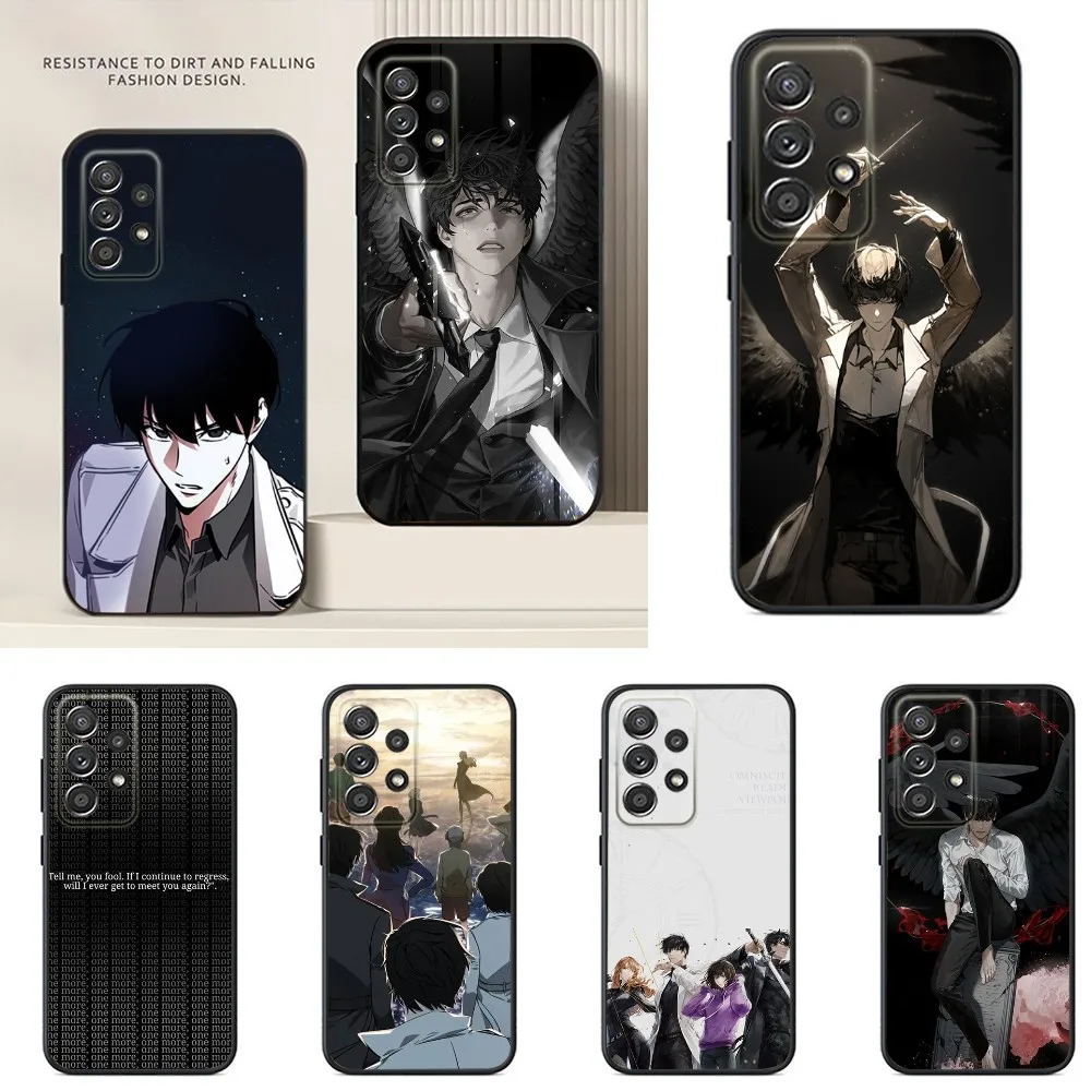 

Omniscient Reader Viewpoint Phone Case For Samsung S24,S23,S22,S21,S20,S10,S10E,S9 Plus FE Note 20 Ultra 10,9 Plus Black Case