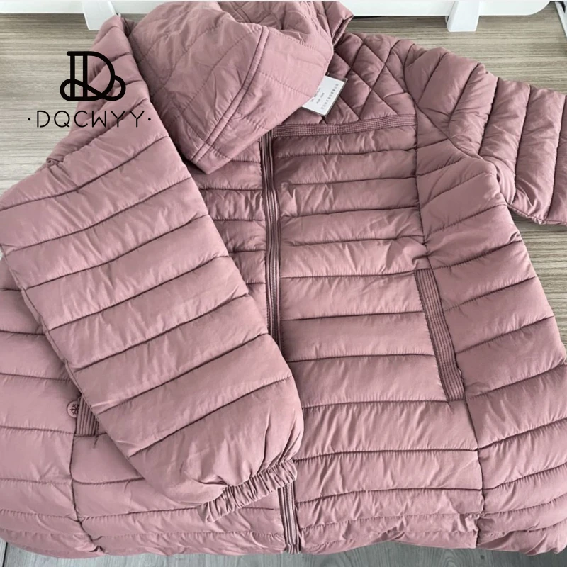 Chaqueta holgada de algodón con capucha para mujer, Parkas cálidas informales, abrigo de gran tamaño 6XL, moda de invierno