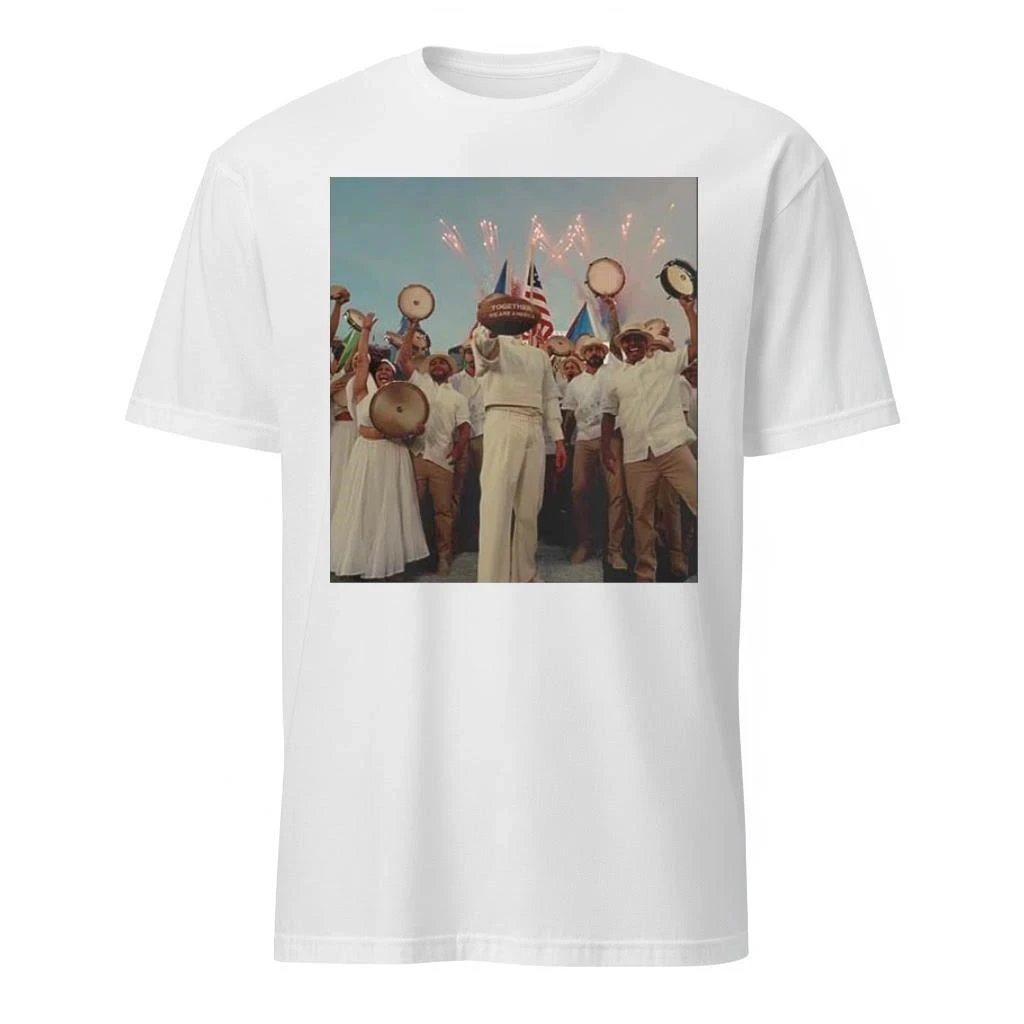 

Футболка Bad Bunny Super Bowl для мужчин и женщин, летняя одежда из чистого хлопка, модная повседневная футболка Y2K с короткими рукавами, уличная одежда