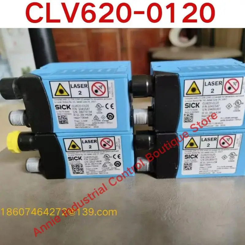 Second-hand test OK  Barcode recognition sensor CLV620-0120 1041547