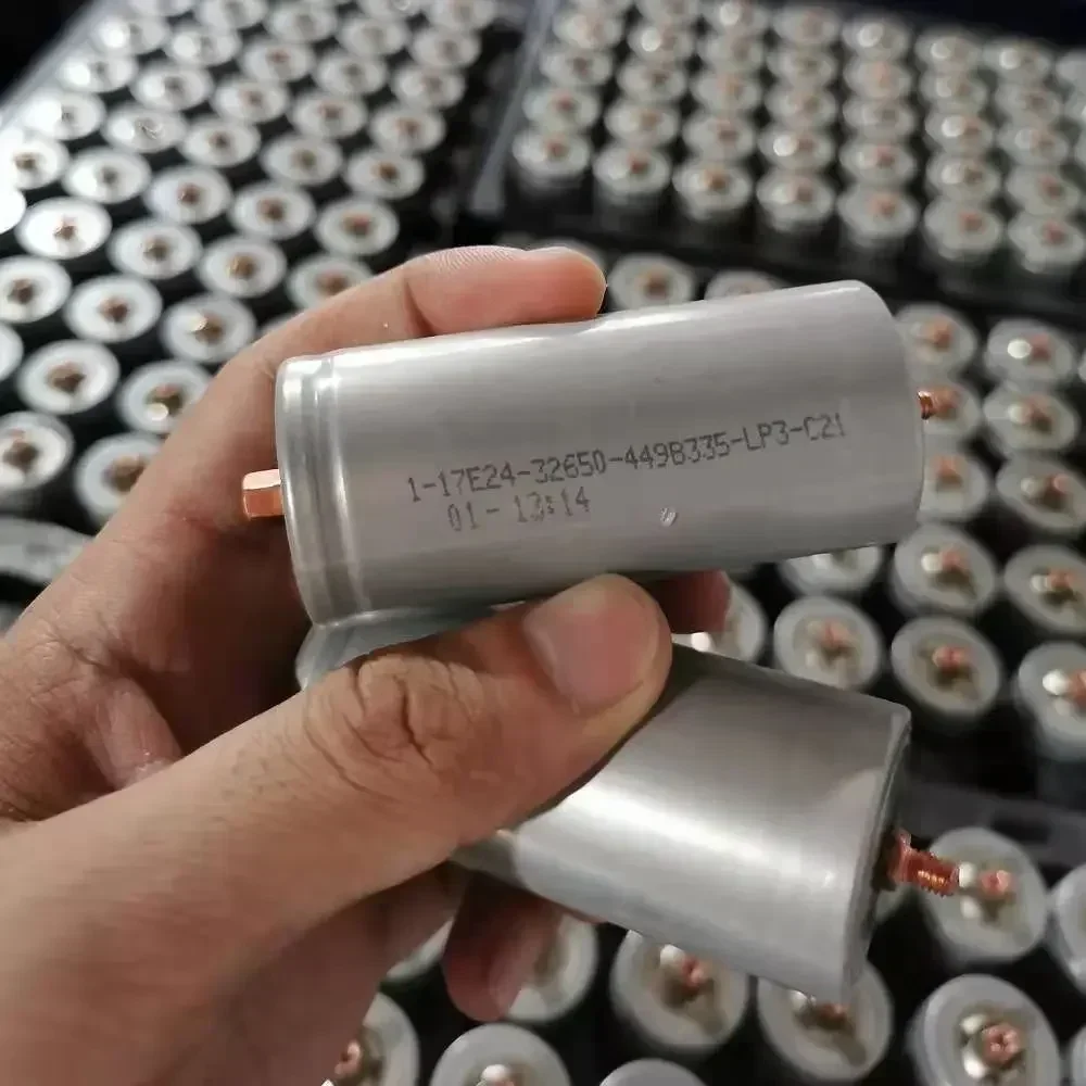 🛡️ 3.2V  32650 6000mAh lifepo4 rechargeable battery, professional lithium iron phosphate power battery with screws,