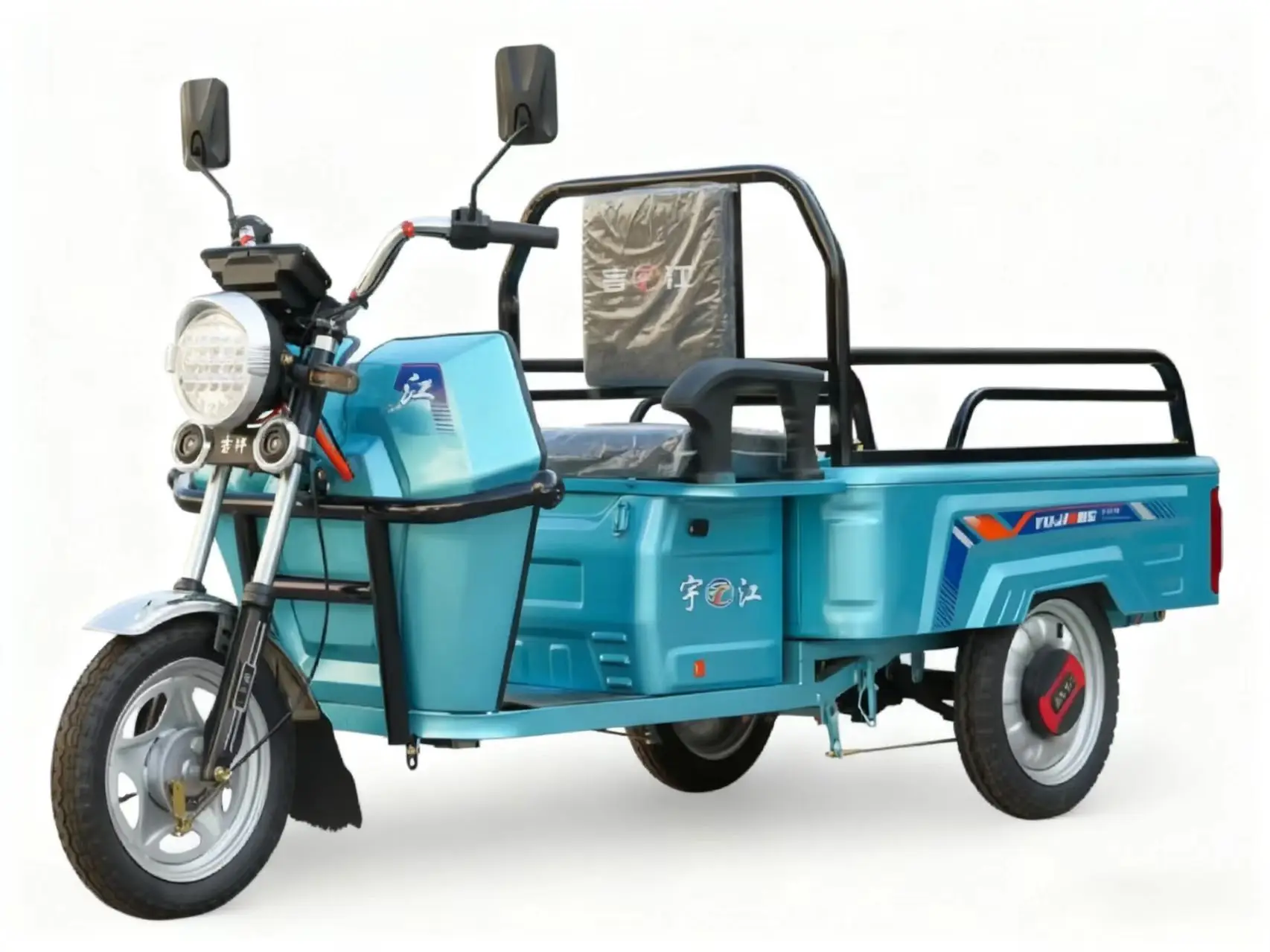 Economical 500W Electric Cargo Tricycle For Household Use - 48V/60V 3-Wheel E-Trike For Garden & Light Goods Transport