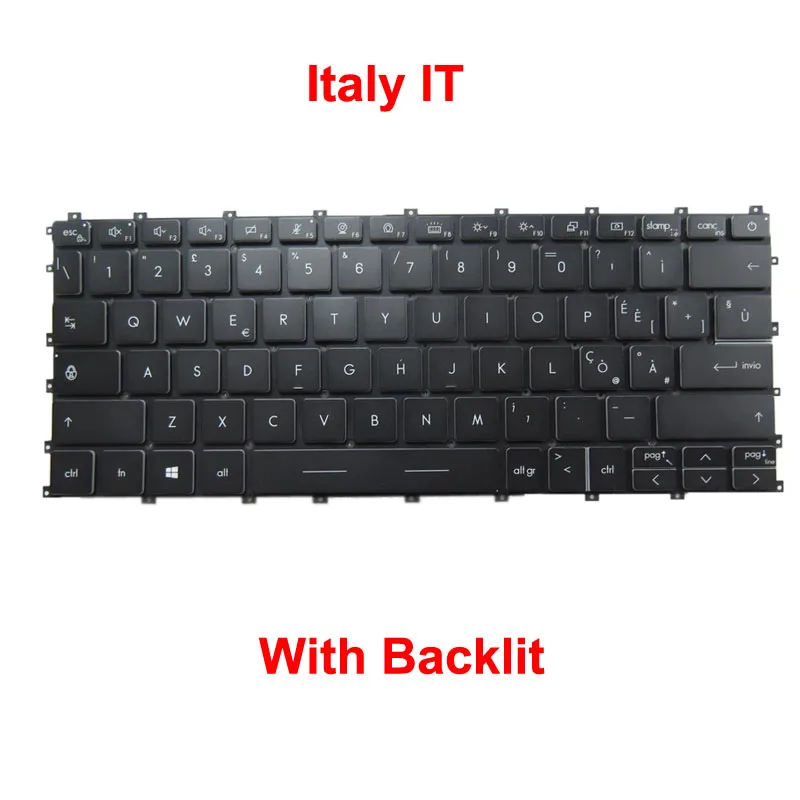 IT RU BE SW TR PO Backlit Keyboard For MSI V195422AK1 S1N1EIT2J1SA0 S1N1ECH2G1SA0 S1N1EBE3E1SA0 S1N1ERU3F1SA0 S1N1EUK2N1SA0 New