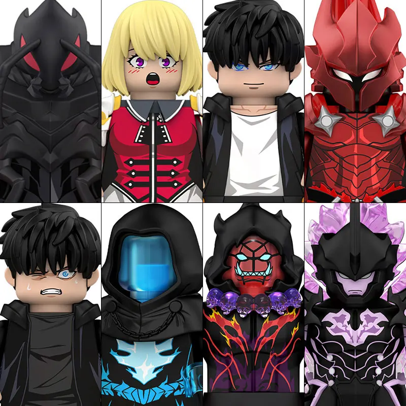 

2025 Hot Toys WM6220 DXMH539 Solo Leveling Building Blocks Mini Action Figure Accessories Halloween Christmas Gifts for Kids