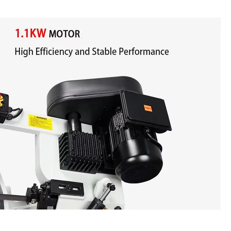 Metal Cutting Band Saw Machine BS-712R 45 Degree 90 Degree Horizontal Angle Cutting Band Sawing Machine