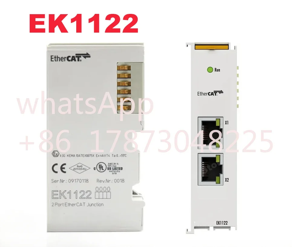 EK1122 PLC Module EK1122 2-port EtherCAT Junction New In Box