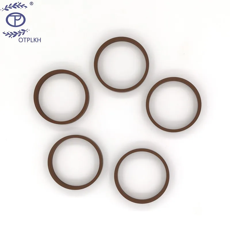 PTFE add copper powder gaskets Polytetrafluoroethylene liner Shim Spacer Pads shaped part Non-standard parts Customized