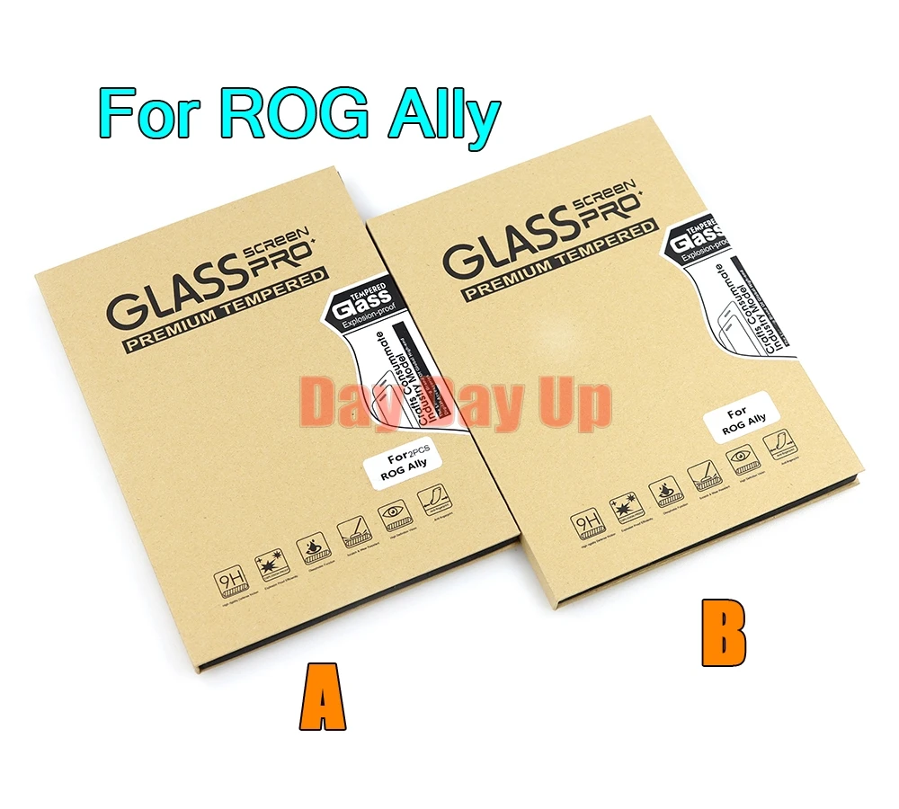 

30PCS Tempered Glass Screen Scratch Proof HD Game Console Tempered Film Anti-fingerprint Oil-resistant For ASUS Rog Ally