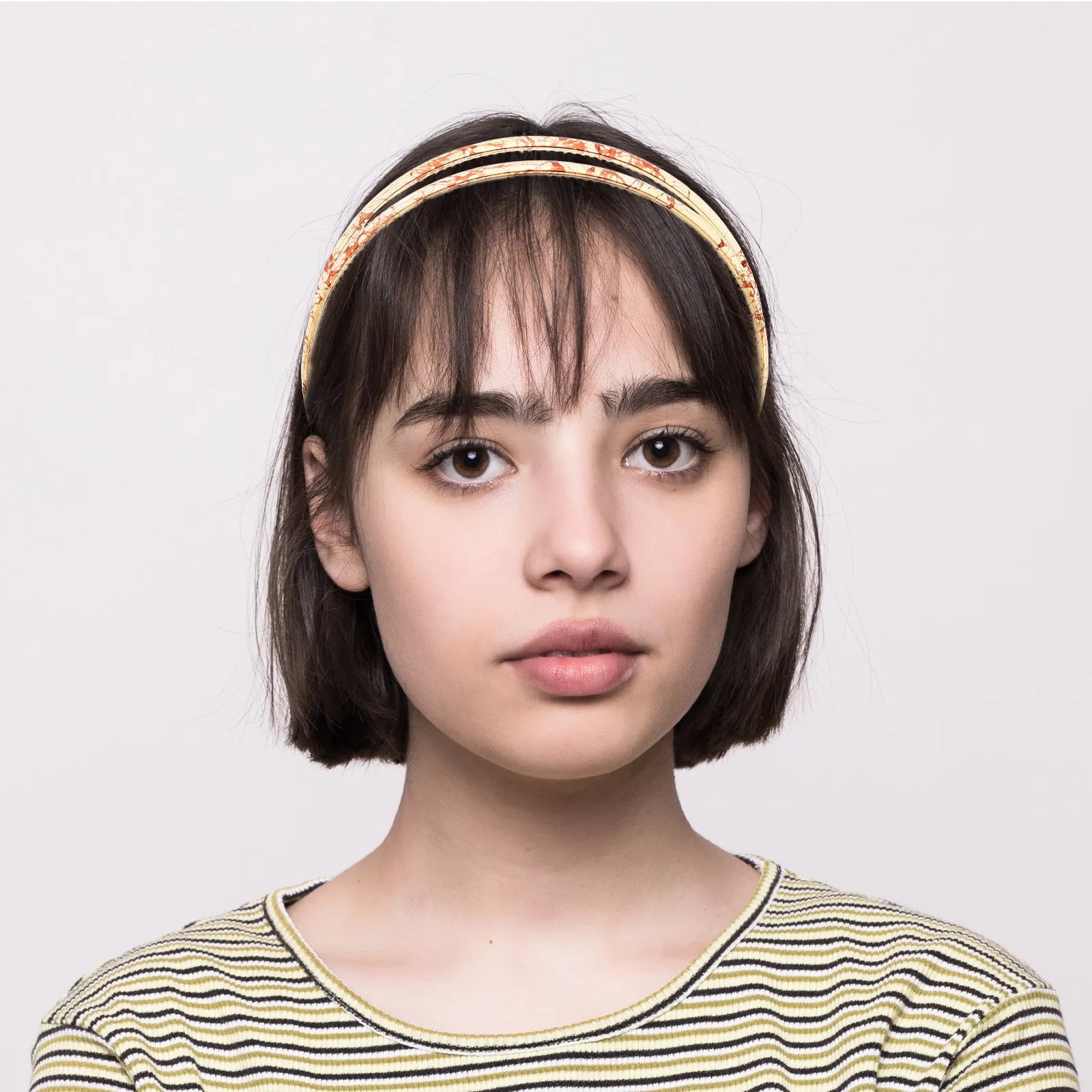 

Набор из 4 женских повязок для волос: нескользящие, для умывания и тренировок, модные, с зубчиками, для кудрявых и коротких волос