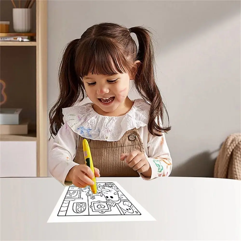 Spooky Cutie Coloring Book for Children Featuring Adorable Creepy Painting Book Educational Montessori Drawing Toys Doodles Book