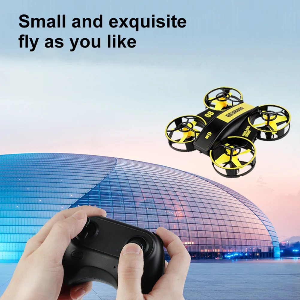 Hélicoptère télécommandé quadricoptère pour adultes et enfants, mini importateur, avion RC, LED