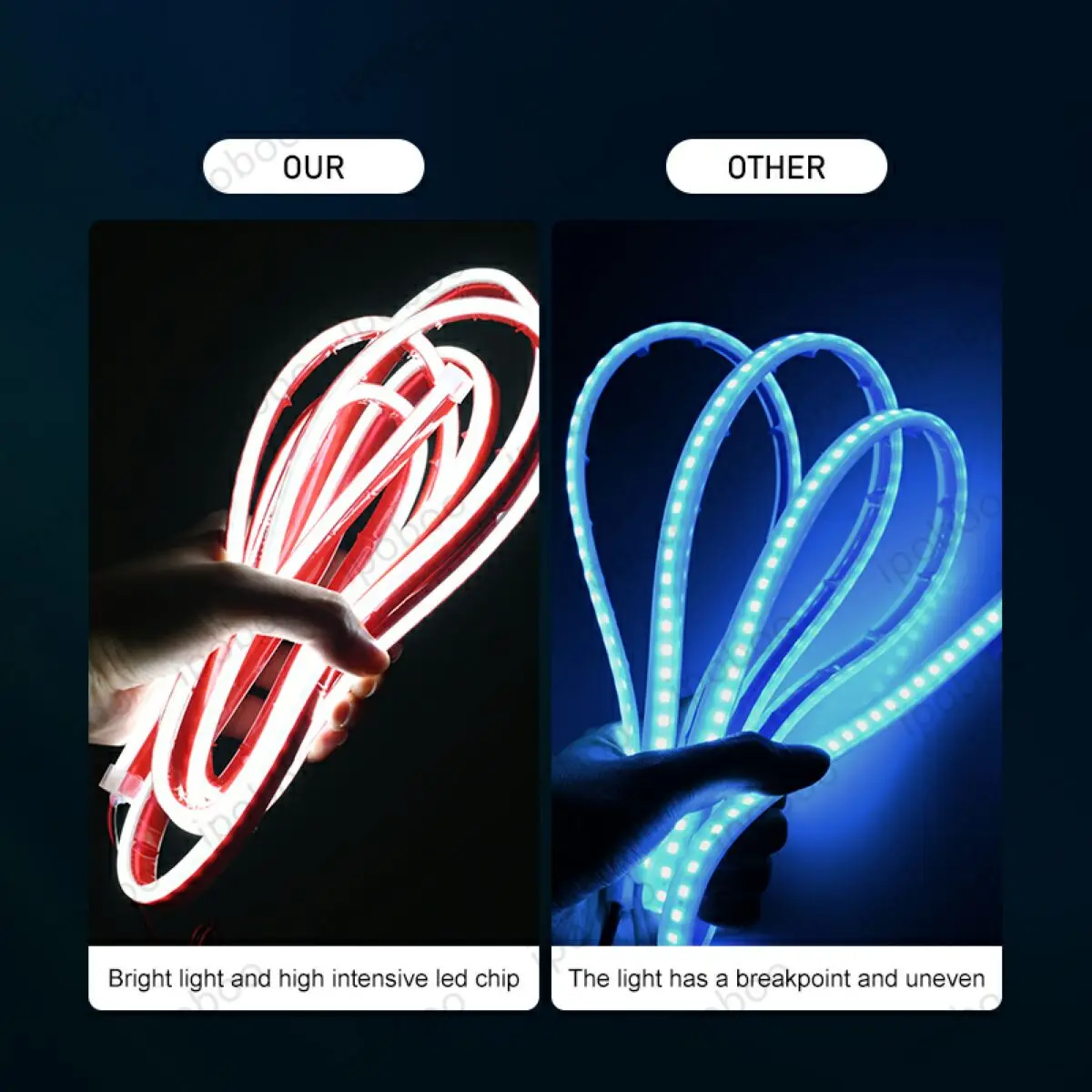 86 "LED هود شرائط مصباح ل أكورا TSX 2009 ~ 2014 مرنة الديناميكي المسح بدء تشغيل هودبيم عدة غطاء المحرك الديكور الخفيفة