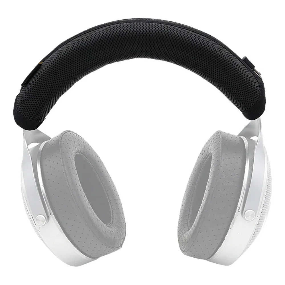 YAYINCC Headphone Head Beam Cover for Focal Bathys Clear MG Earphone Zipper knitted fabric headband protective cover view 3