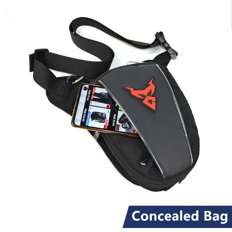 Motorcycle Drop Waist Leg Bag Thigh Belt Hip Bum Waterproof Motorbike Travel Mobile Cell Phone Purse Fanny Pack Bags