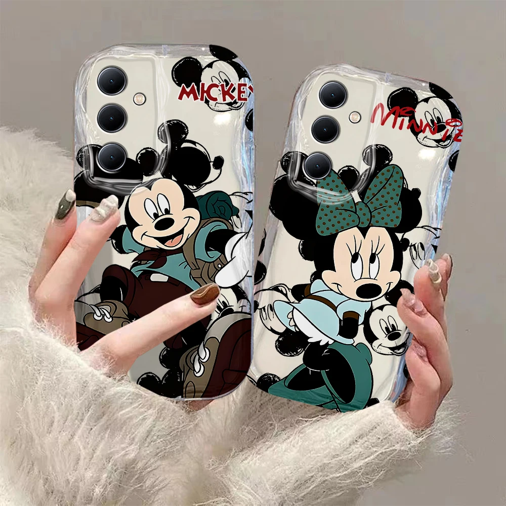 

Cute Mickey Minnie Mouse 3D Wave Case for OPPO A98 A94 A93 A92 A79 A78 A76 A58 A57 A55 A38 A33 A17 A16 A15 2020 4G 5G Back Cover