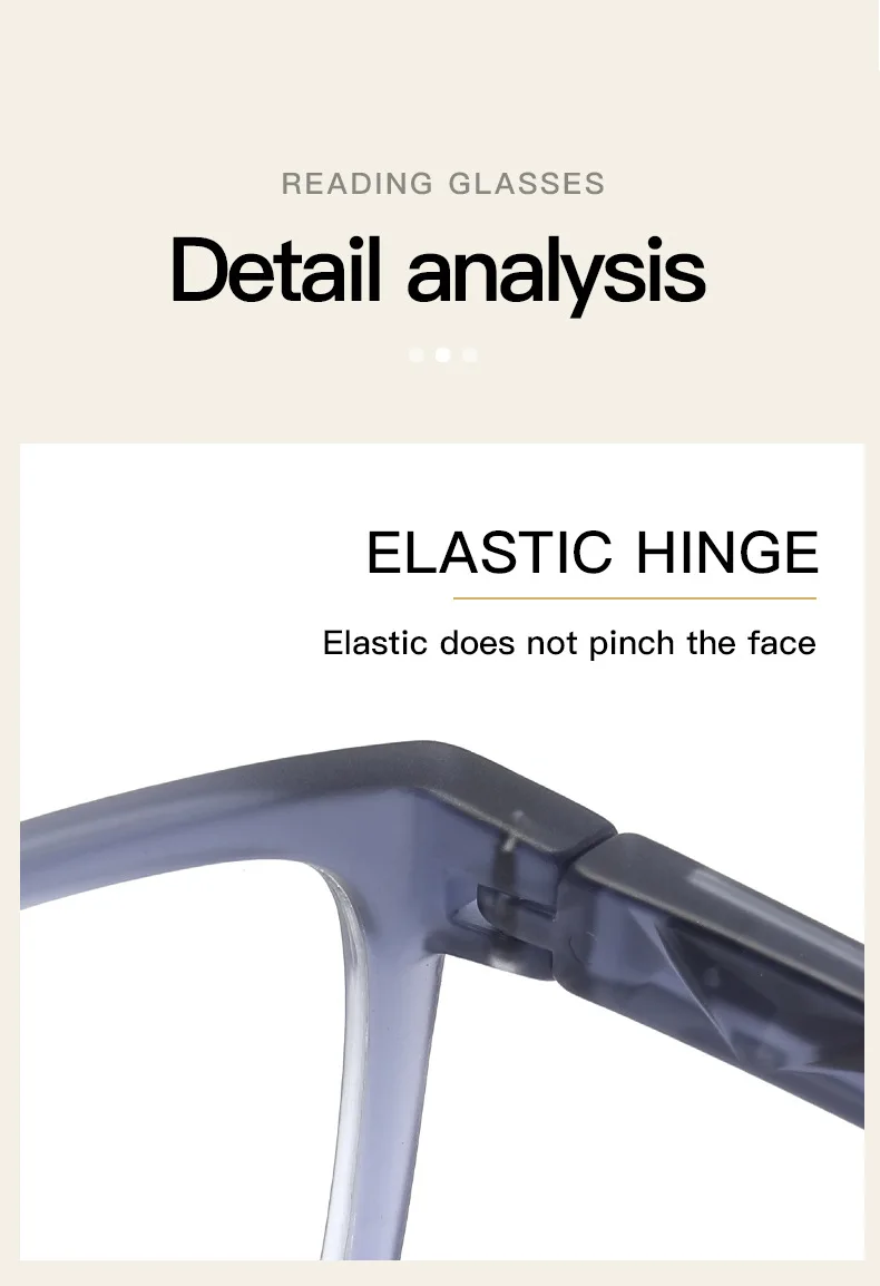 JMISUS Custom Men Prescription Sports Glasses TR90 Square Frame with Blue Light Filter Lenses for Computer Work and Screen Use