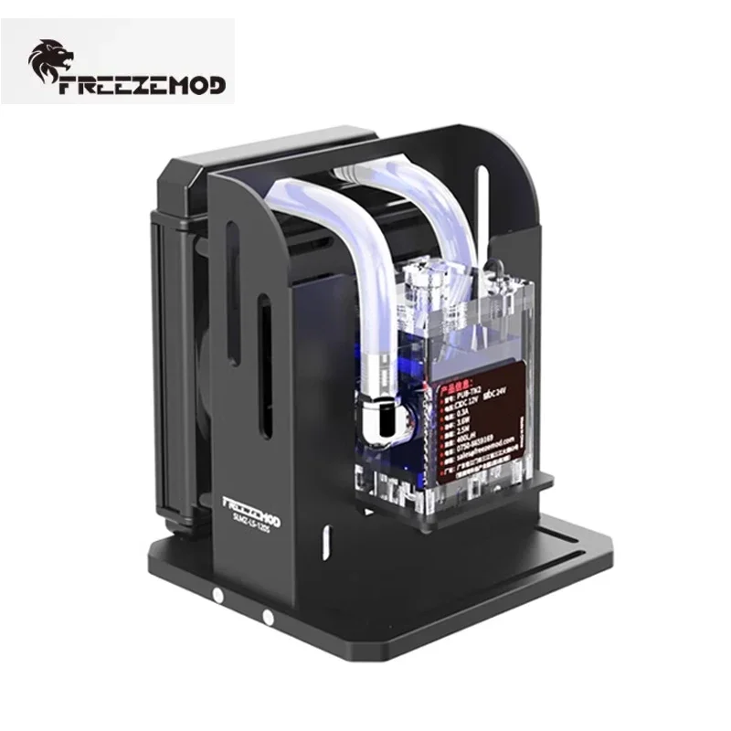 

Build-in Water Cooling Module Industrial For Instrument SLMZ-LS-120,Pump-Reservoir-Radiator-Tubing-Fitting AIO 12V-24V