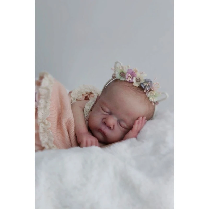 

16 Inch Small Baby Pip Fresh Color Reborn Doll Kit Unfinished Unpainted DIY Doll Parts