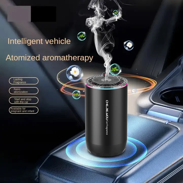 New Design Commercial Essential Oil Type-C Car Aroma Diffuser Smart AI Sensor Fragrance Machine