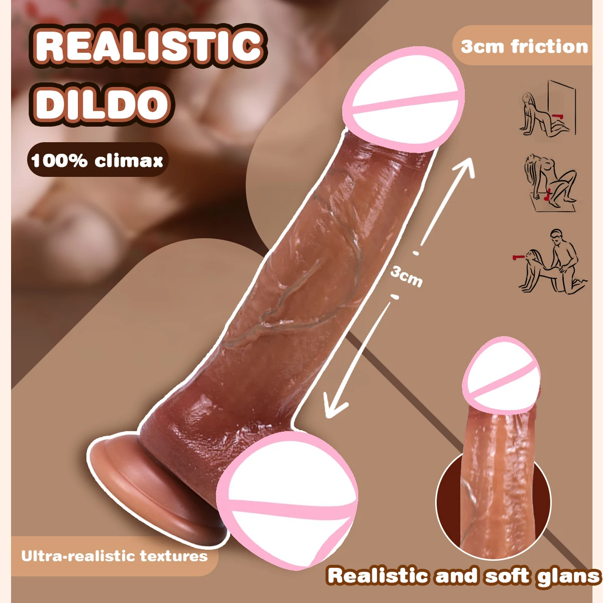 التحكم اللاسلكي هزاز تلسكوبي سوينغ دسار اللاسلكية عن بعد التدفئة القضيب لعبة الجنس للمرأة شفط كأس واقعية دسار 18 + #6